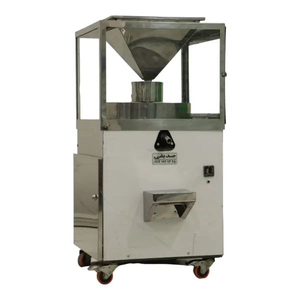 Large Capacity Flour Sifter Machine by sedighi industrial group white background steel دستگاه ارده گیر بزرگ